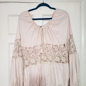 Free people bonho shirt sz M